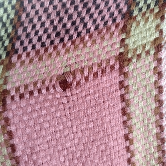 NWT Anthropologie do everything in love plaid poncho sz one size - Picture 4 of 6